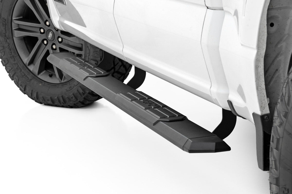Rough Country TR2 Running Boards Ford F-150 Lightning F-250 F-350 Raptor (2015-2026)