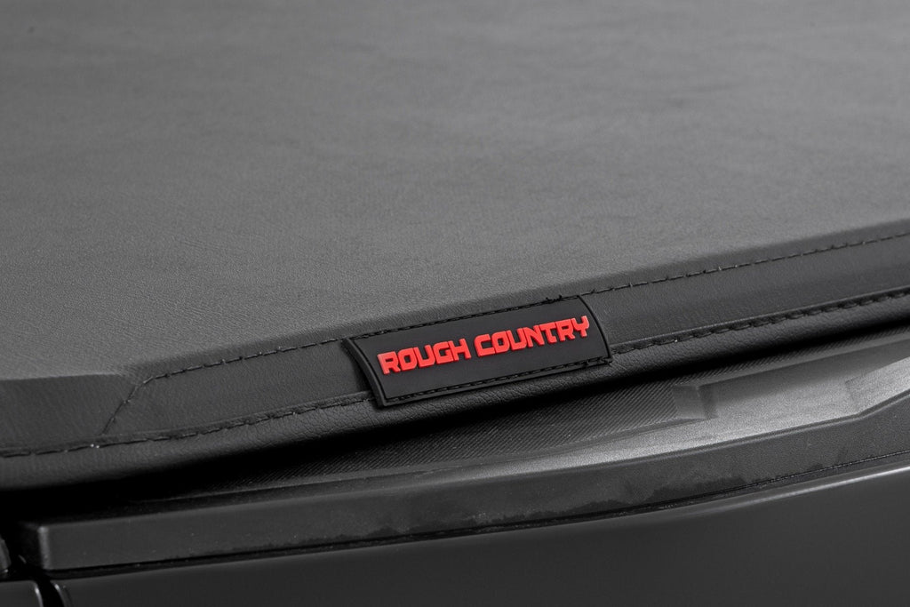 Rough Country Soft Tri-Fold Bed Cover 5 Bed Chevy GMC Canyon Colorado 2WD 4WD (23-26)