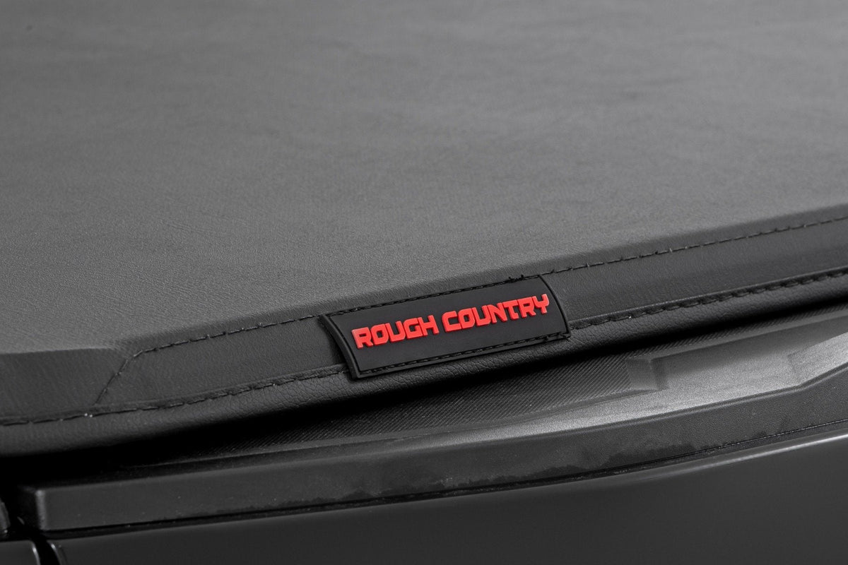 Rough Country Soft Tri-Fold Bed Cover 5 Bed Chevy GMC Canyon Colorado 2WD 4WD (23-26)