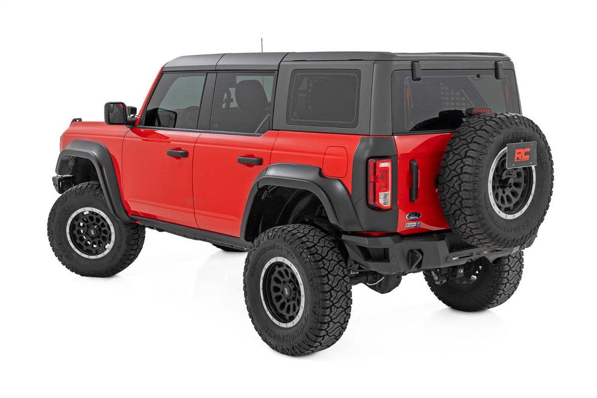 Rough Country Fender Flares YZ Oxford White Ford Bronco 4WD (2021-2026)