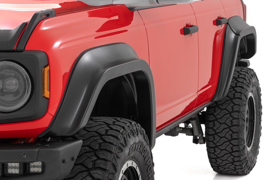 Rough Country Fender Flares G4 Azure Gray Ford Bronco 4WD (2021-2026)