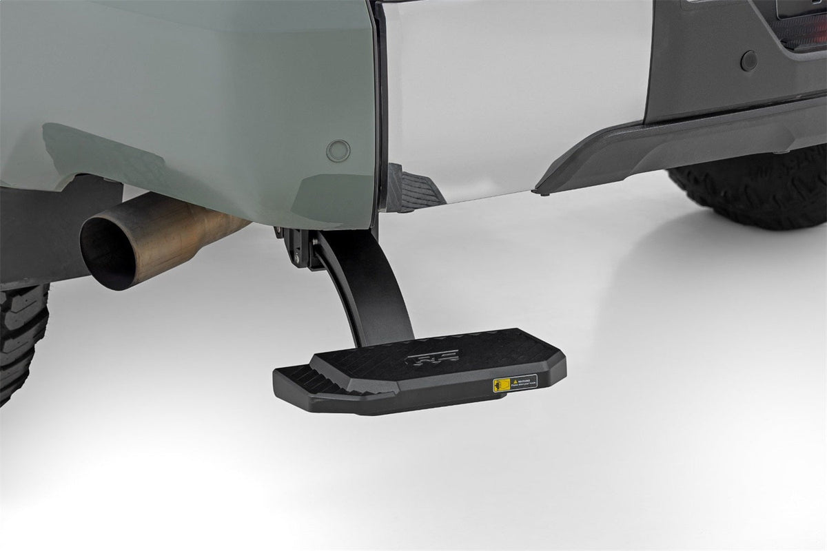 Rough Country Retractable Bed Step Manual Pull Toyota Tundra 2WD 4WD (2022-2026)