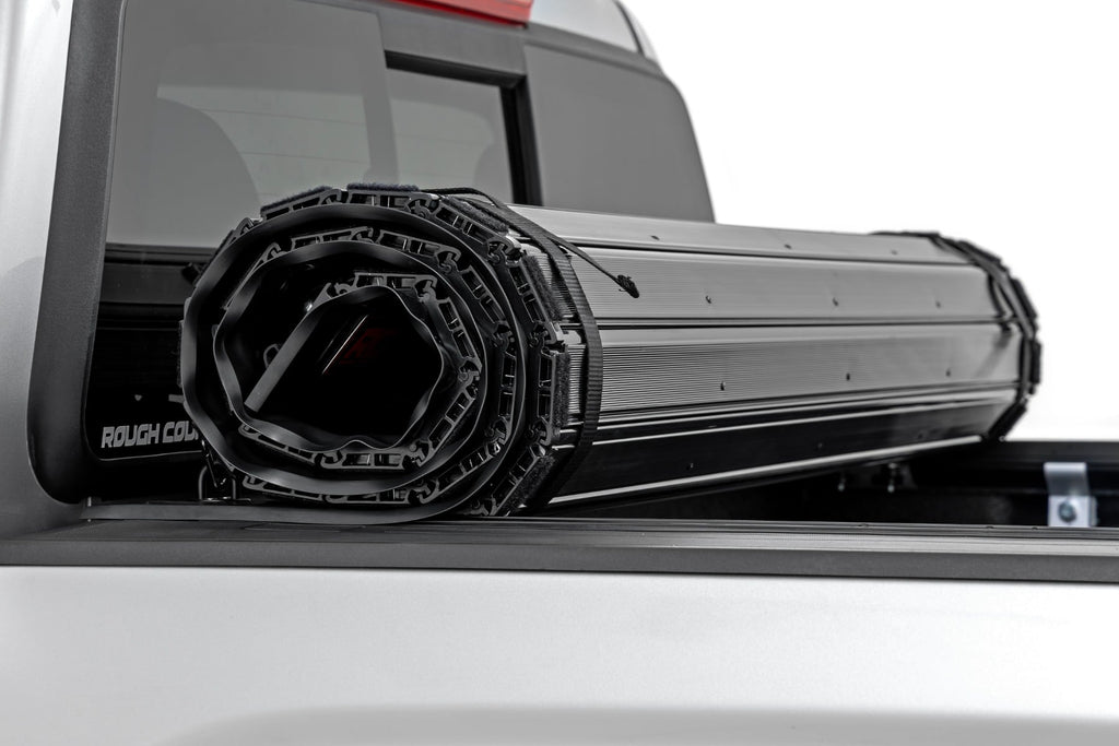 Rough Country Hard Roll Up Bed Cover 5 Bed Chevy GMC Canyon Colorado 2WD 4WD (15-22)