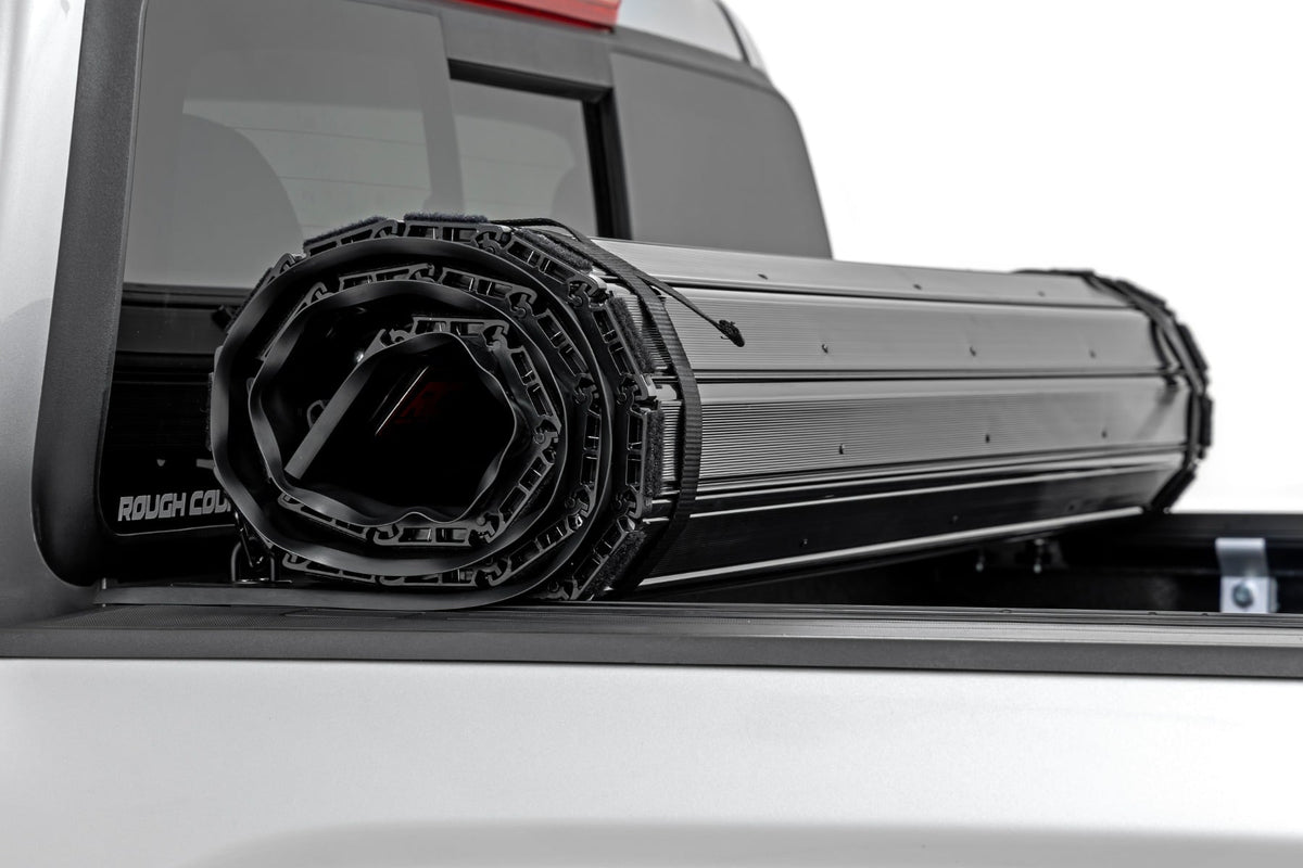 Rough Country Hard Roll Up Bed Cover 5 Bed Chevy GMC Canyon Colorado 2WD 4WD (15-22)