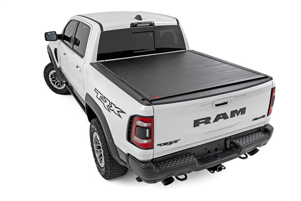 Rough Country Hard Roll Up Bed Cover 5 7 Bed Ram 1500 (19-26) 1500 TRX (21-24)