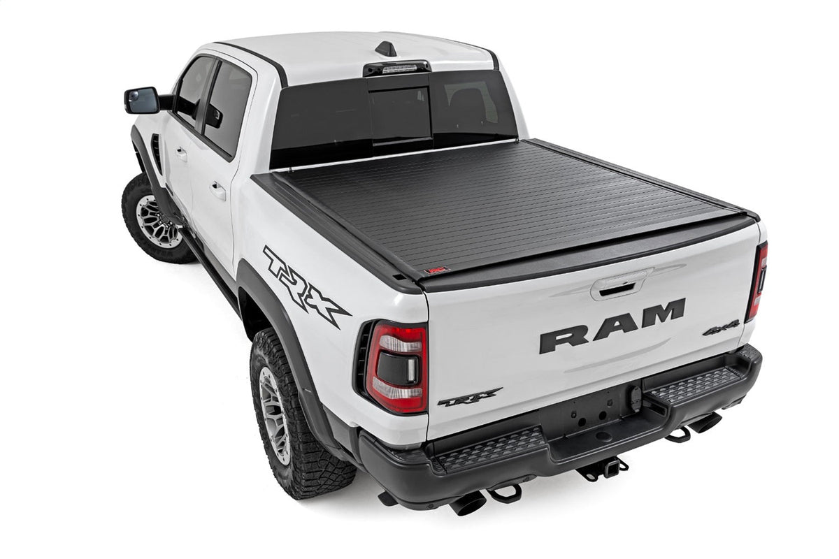 Rough Country Hard Roll Up Bed Cover 5 7 Bed Ram 1500 (19-26) 1500 TRX (21-24)