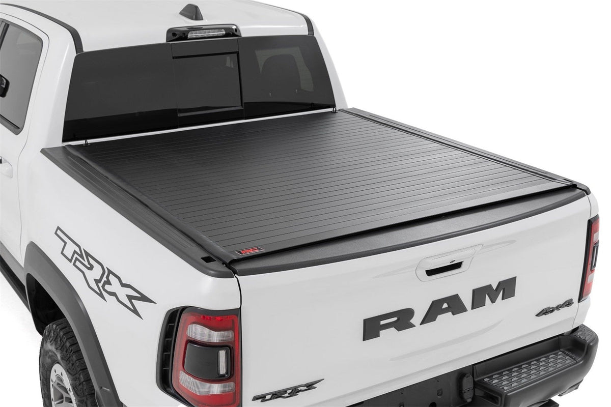 Rough Country Hard Roll Up Bed Cover 5 7 Bed Ram 1500 (19-26) 1500 TRX (21-24)