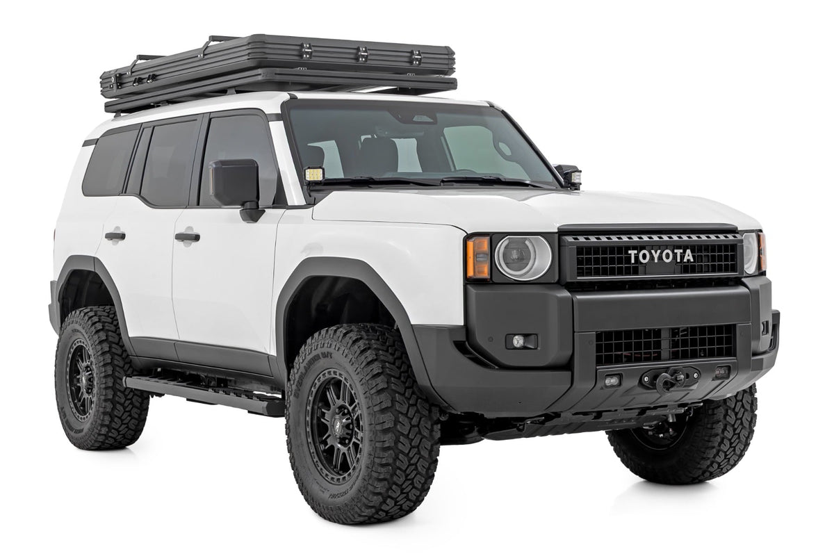 Rough Country BA2 Running Boards Side Step Bars Toyota Land Cruiser 4WD (2024-2026)