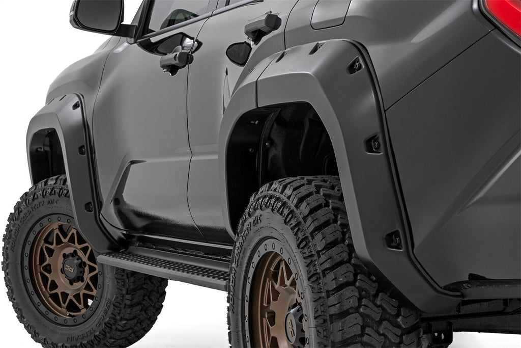 Rough Country Pocket Fender Flares 1L0 Cutting Edge Toyota 4Runner 2WD 4WD (2025-2026)