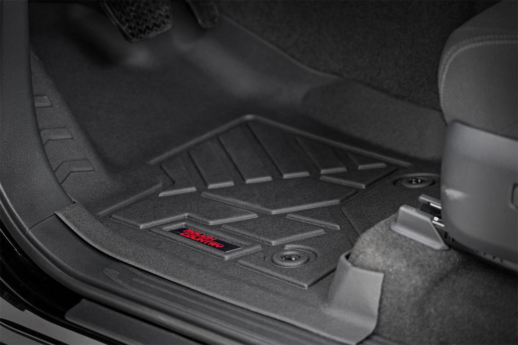 Rough Country Sure-Fit Floor Mats Front Rear Toyota 4Runner 2WD 4WD (2025-2026)