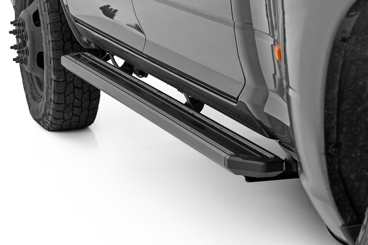 Rough Country Multi-Color LED Running Boards Crew Cab Ram 2500 3500 2WD 4WD (2011-2026)