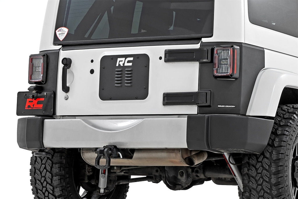 Rough Country Trail Cladding Rear Corners Jeep Wrangler JK Wrangler Unlimited (07-18)