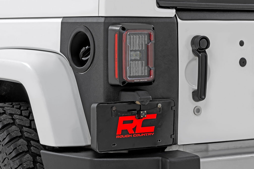 Rough Country Trail Cladding Rear Corners Jeep Wrangler JK Wrangler Unlimited (07-18)