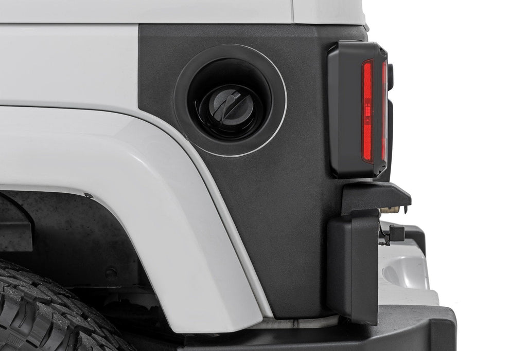 Rough Country Trail Cladding Rear Corners Jeep Wrangler JK Wrangler Unlimited (07-18)