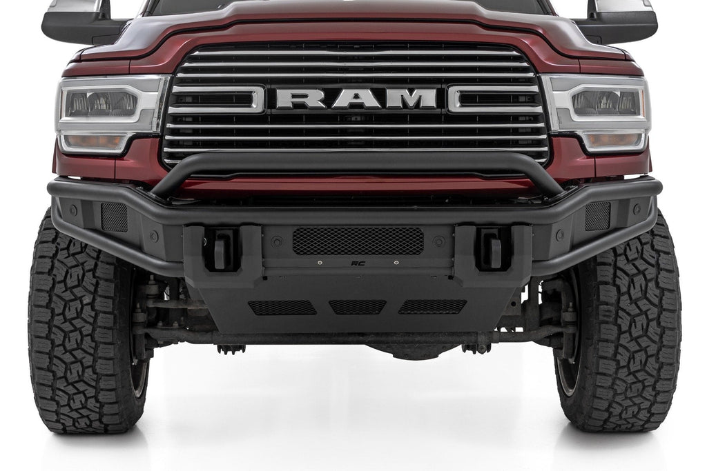 Rough Country Front Bumper Tubular Ram 2500 3500 2WD 4WD (2019-2026)