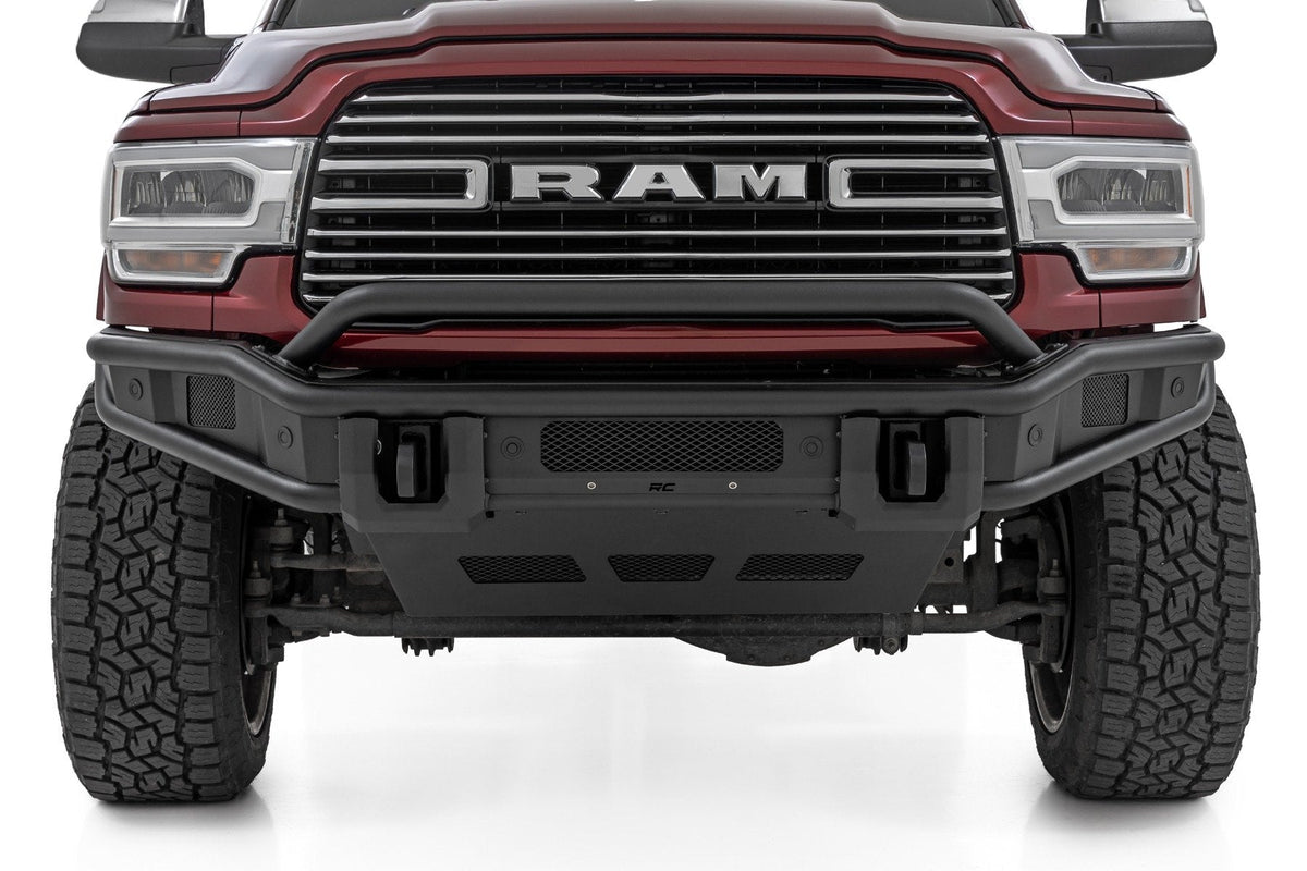 Rough Country Front Bumper Tubular Ram 2500 3500 2WD 4WD (2019-2026)