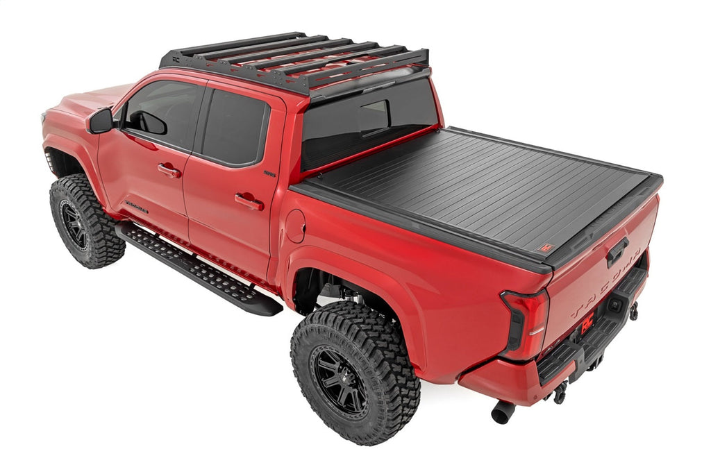 Rough Country Hard Roll Up Bed Cover 5 Bed Toyota Tacoma 2WD 4WD (2024-2026)