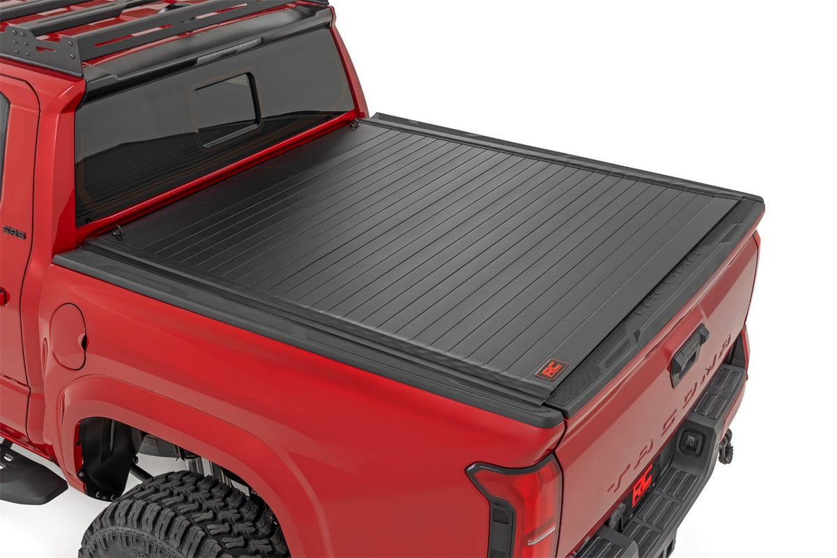 Rough Country Hard Roll Up Bed Cover 5 Bed Toyota Tacoma 2WD 4WD (2024-2026)
