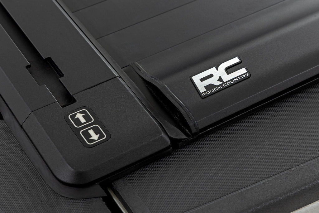 Rough Country Powered Retractable Bed Cover 5 Bed Chevy GMC Canyon Colorado (15-26)