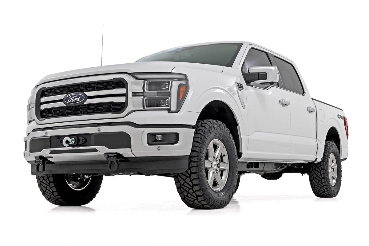 Rough Country Hidden Winch Mount V8 Only Ford F-150 4WD (2021-2026)