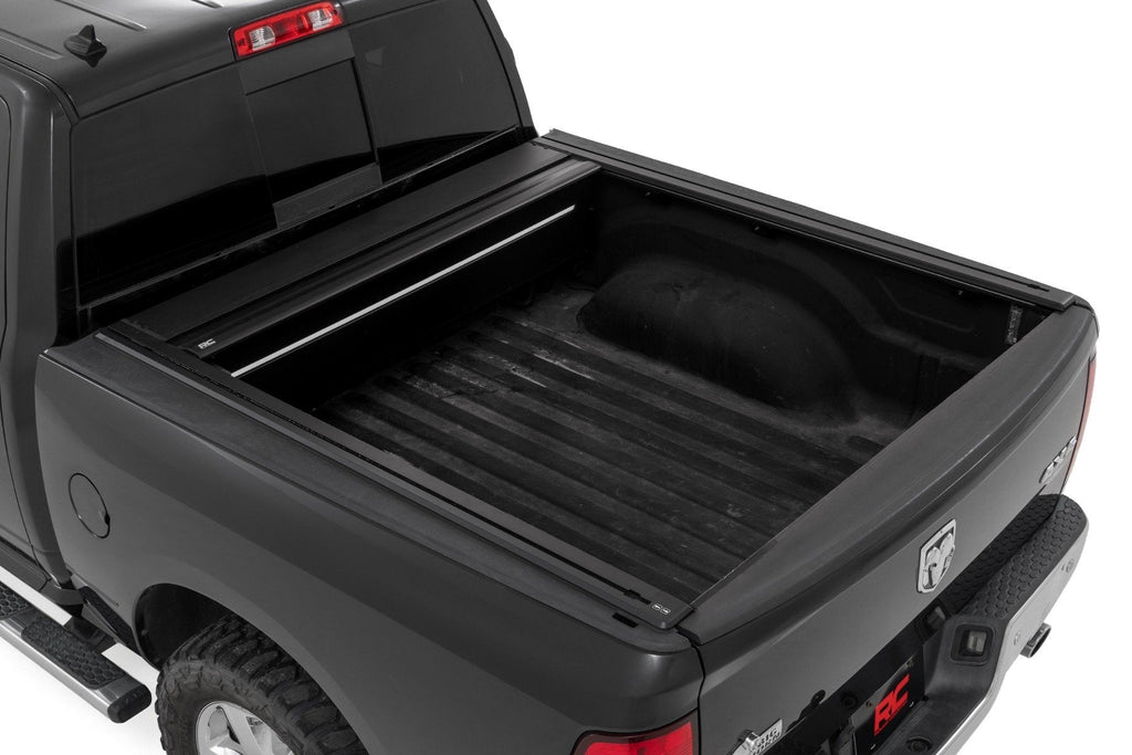Rough Country Powered Retractable Bed Cover 5 7 Bed Ram 1500 2WD 4WD (2009-2018 Classic)