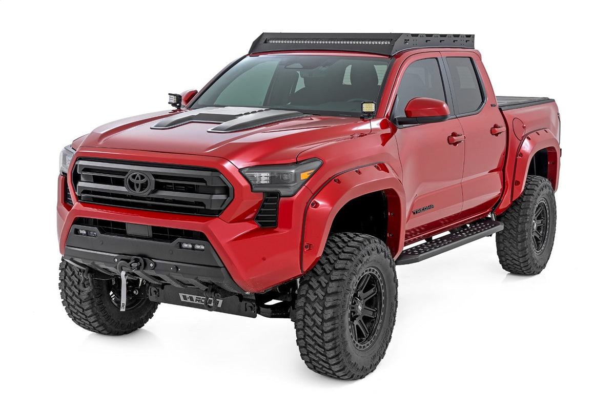 Rough Country Hood Scoop 3U5 Supersonic Red Toyota 4Runner (25-26) Tacoma (24-26)