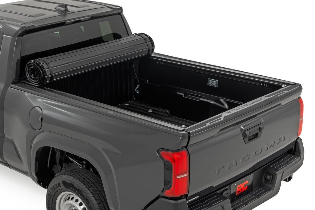 Rough Country Hard Roll Up Bed Cover 6 Bed Toyota Tacoma 2WD 4WD (2024-2026)