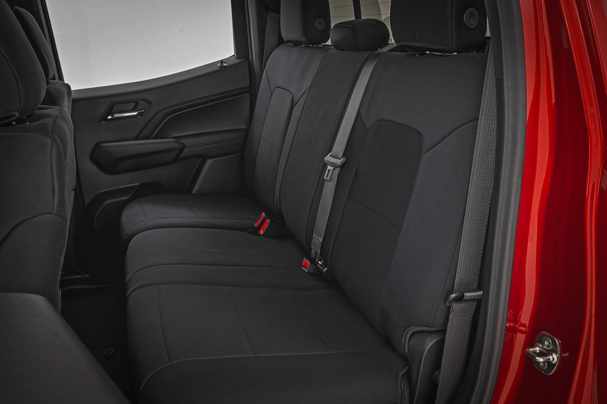 Rough Country Seat Covers Front Bucket Rear Bench Chevy GMC Canyon Colorado (23-26)
