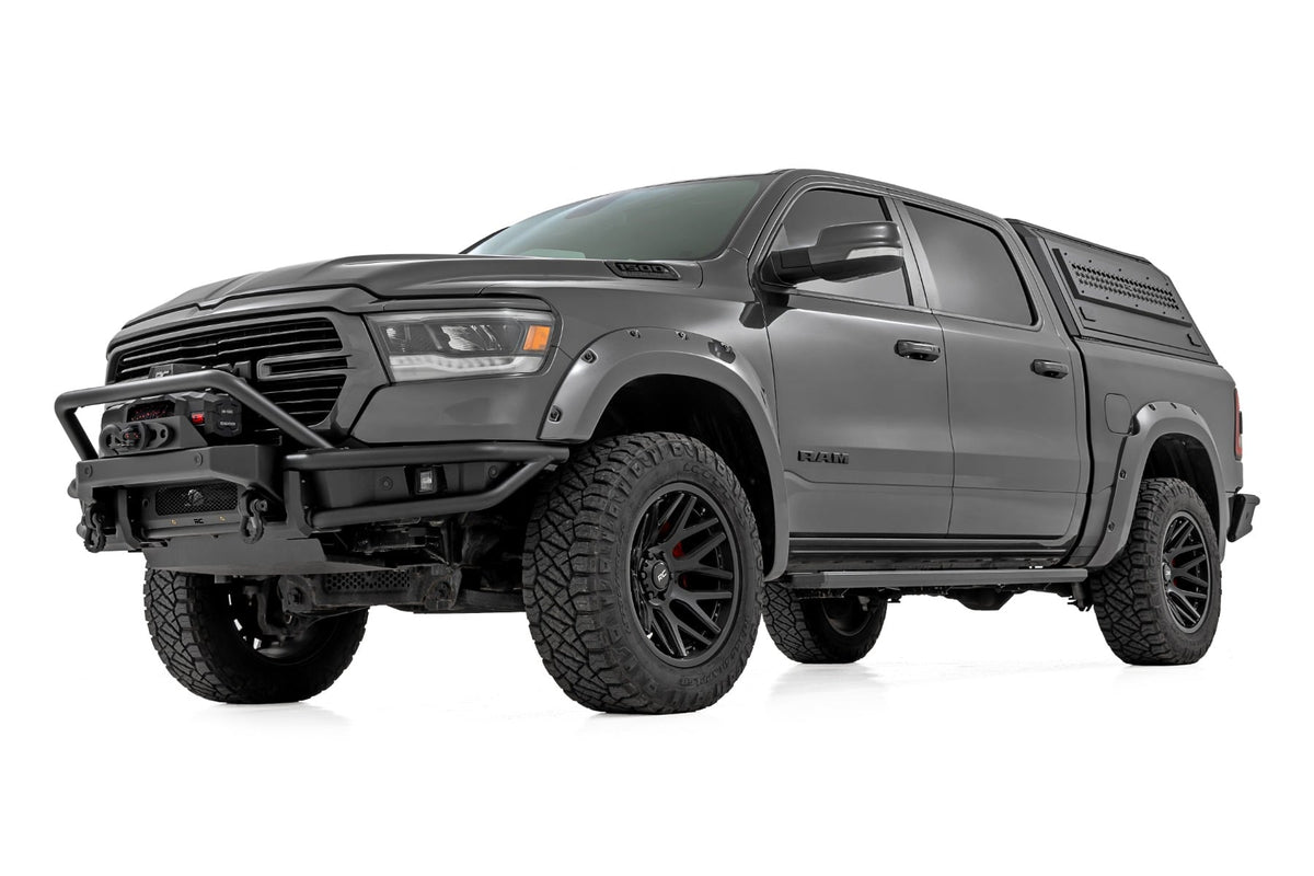 Rough Country Multi-Color LED Running Boards Crew Cab Ram 1500 (19-26) 1500 TRX (21-24)