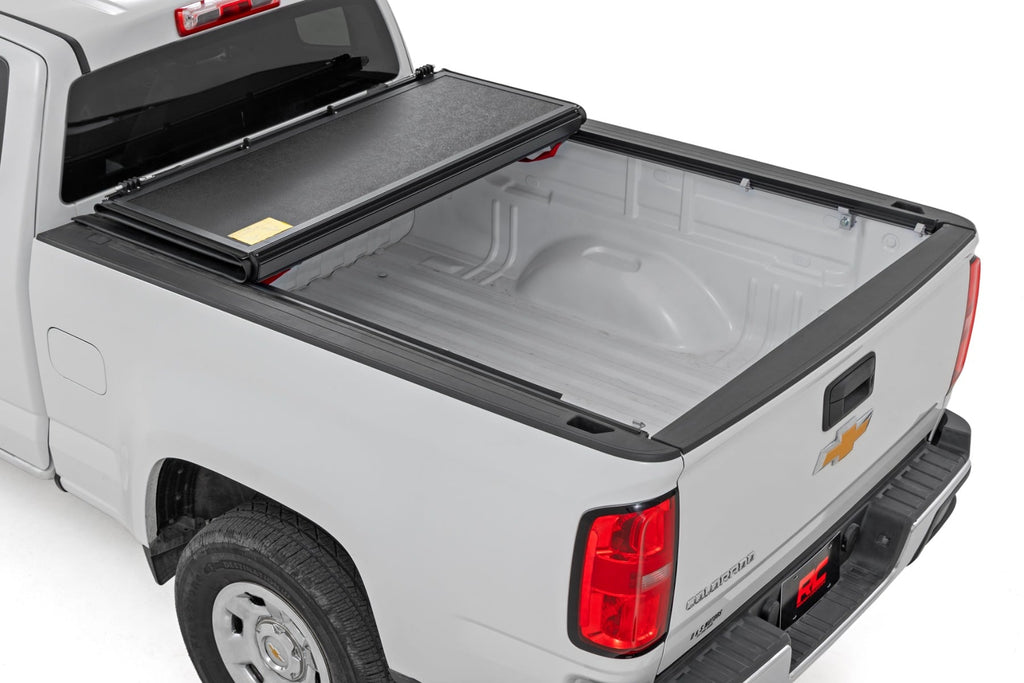 Rough Country Hard Low Profile Bed Cover 6 Bed Chevy GMC Canyon Colorado (15-26)