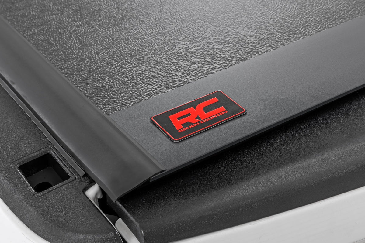Rough Country Hard Low Profile Bed Cover 6 ft4 Inch Bed Ram 1500 2500 3500 2WD 4WD 10-25 and Classic