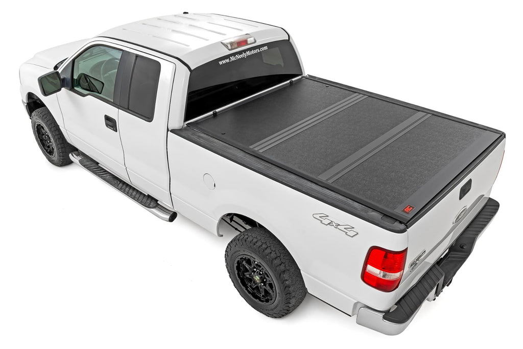 Rough Country Hard Low Profile Bed Cover 6 7 Bed Ford F-150 2WD 4WD (2004-2014)