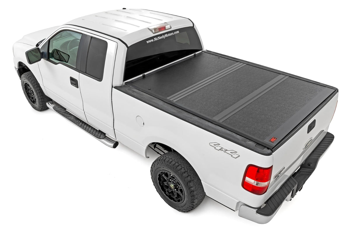 Rough Country Hard Low Profile Bed Cover 6 7 Bed Ford F-150 2WD 4WD (2004-2014)