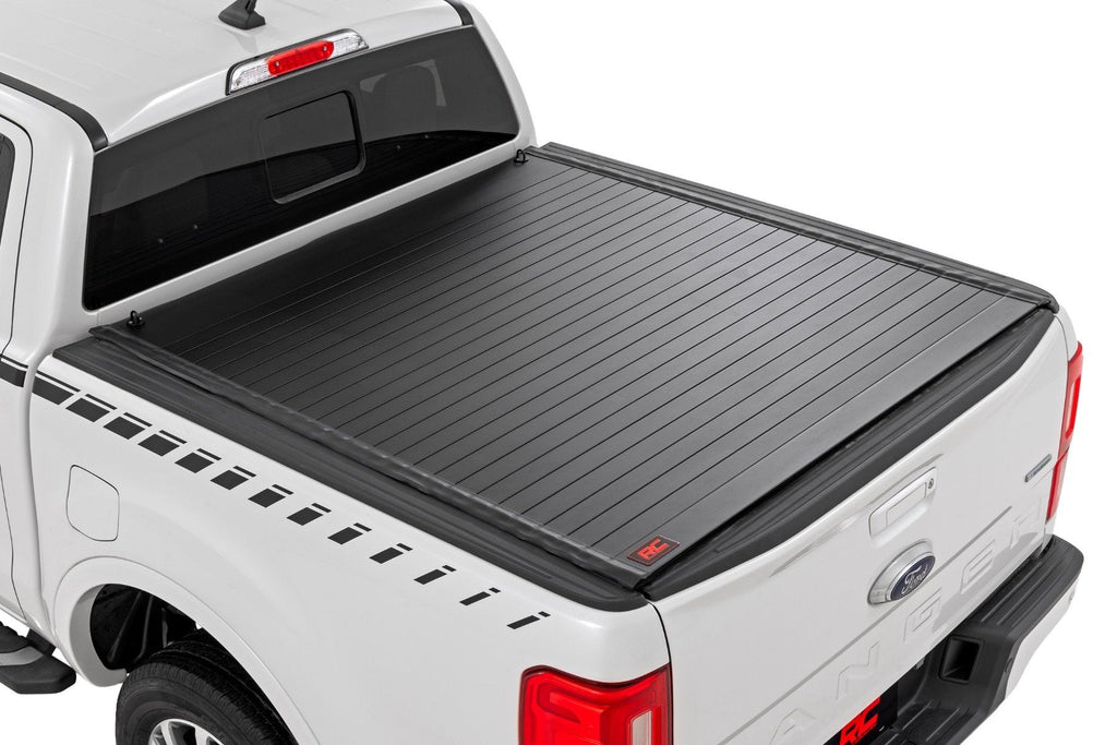 Rough Country Hard Roll Up Bed Cover 5 Bed Ford Ranger 2WD 4WD (2019-2023)