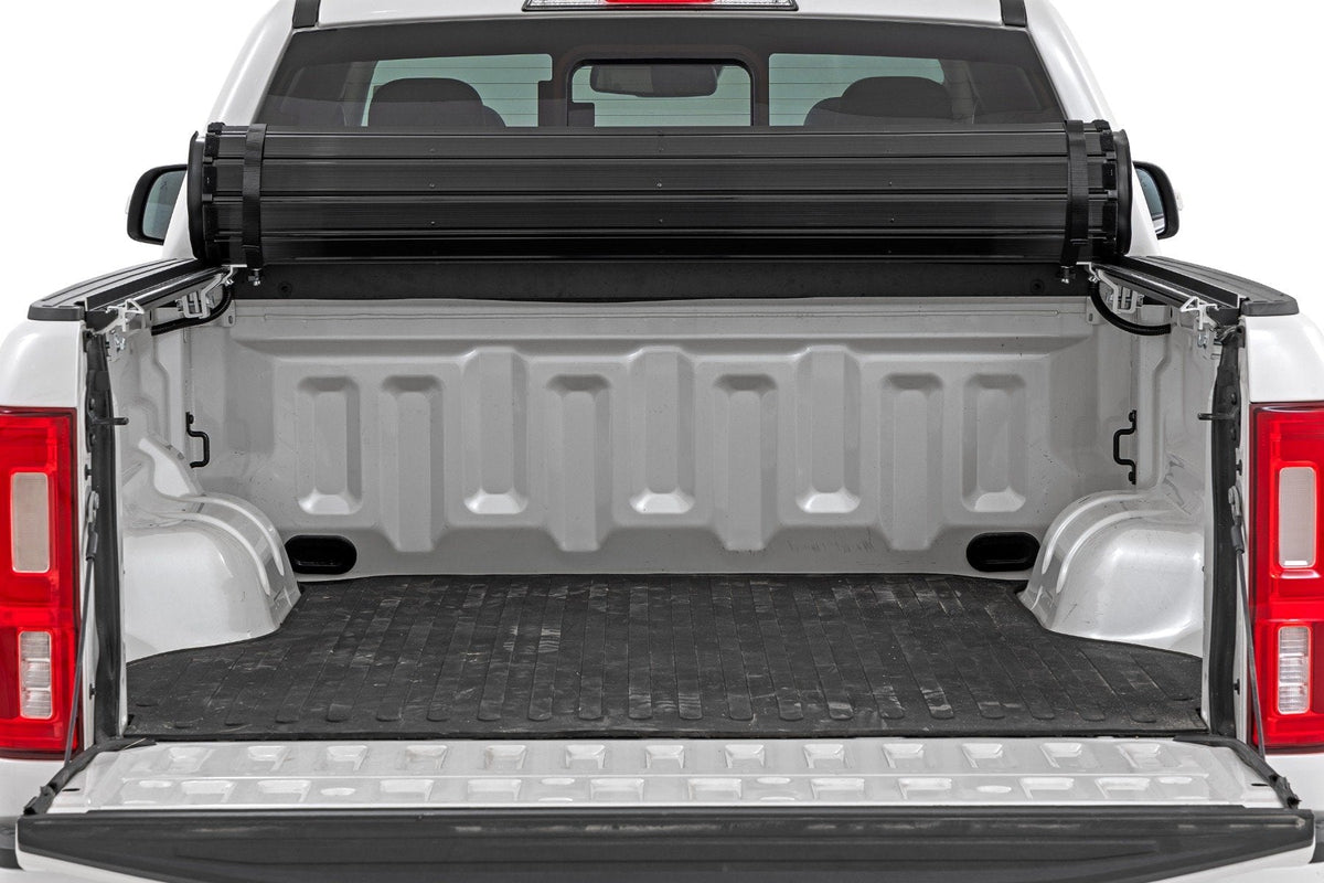 Rough Country Hard Roll Up Bed Cover 5 Bed Ford Ranger 2WD 4WD (2019-2023)