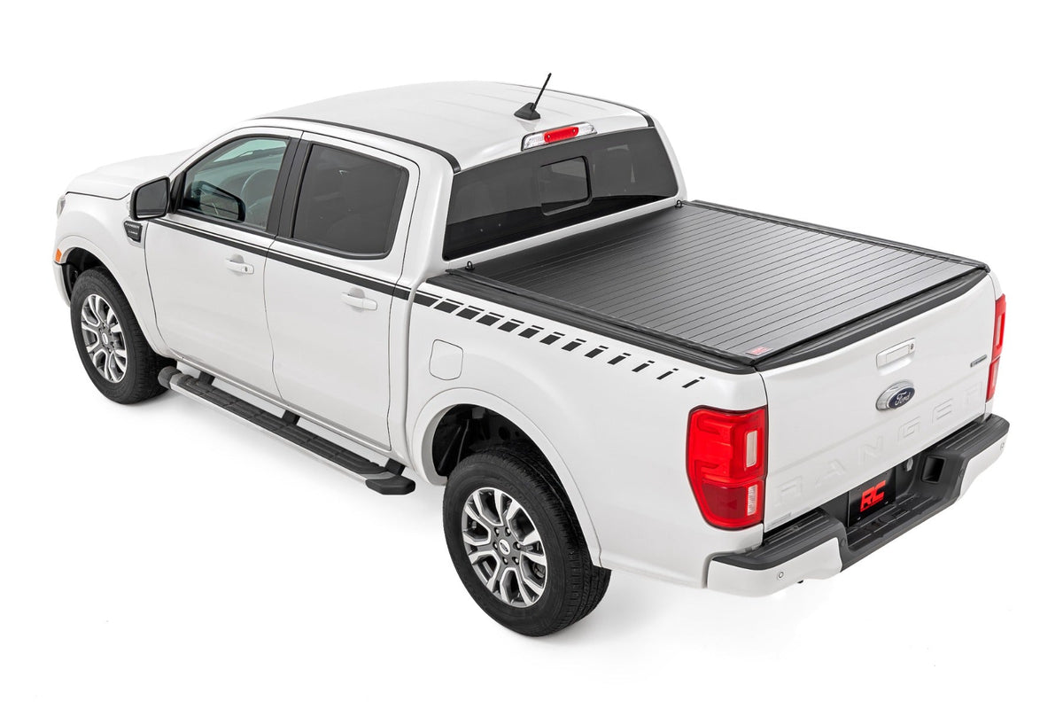 Rough Country Hard Roll Up Bed Cover 5 Bed Ford Ranger 2WD 4WD (2019-2023)