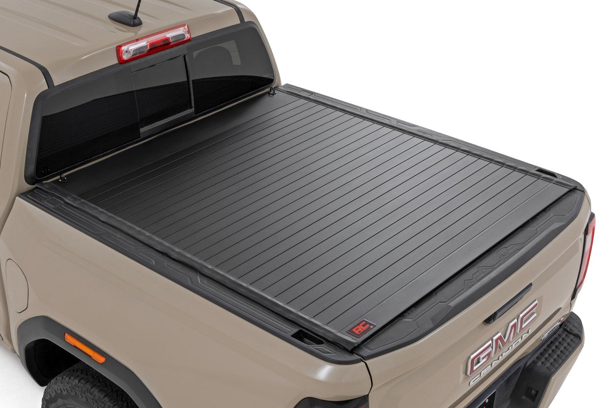 Rough Country Hard Roll Up Bed Cover 5 Bed Chevy GMC Canyon Colorado 2WD 4WD (23-26)