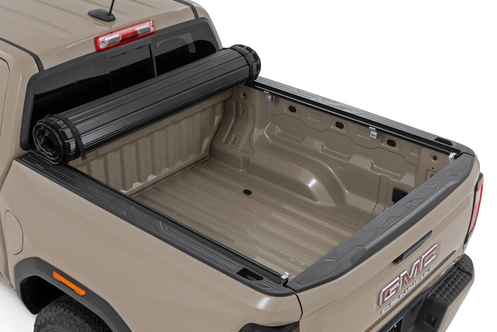 Rough Country Hard Roll Up Bed Cover 5 Bed Chevy GMC Canyon Colorado 2WD 4WD (23-26)