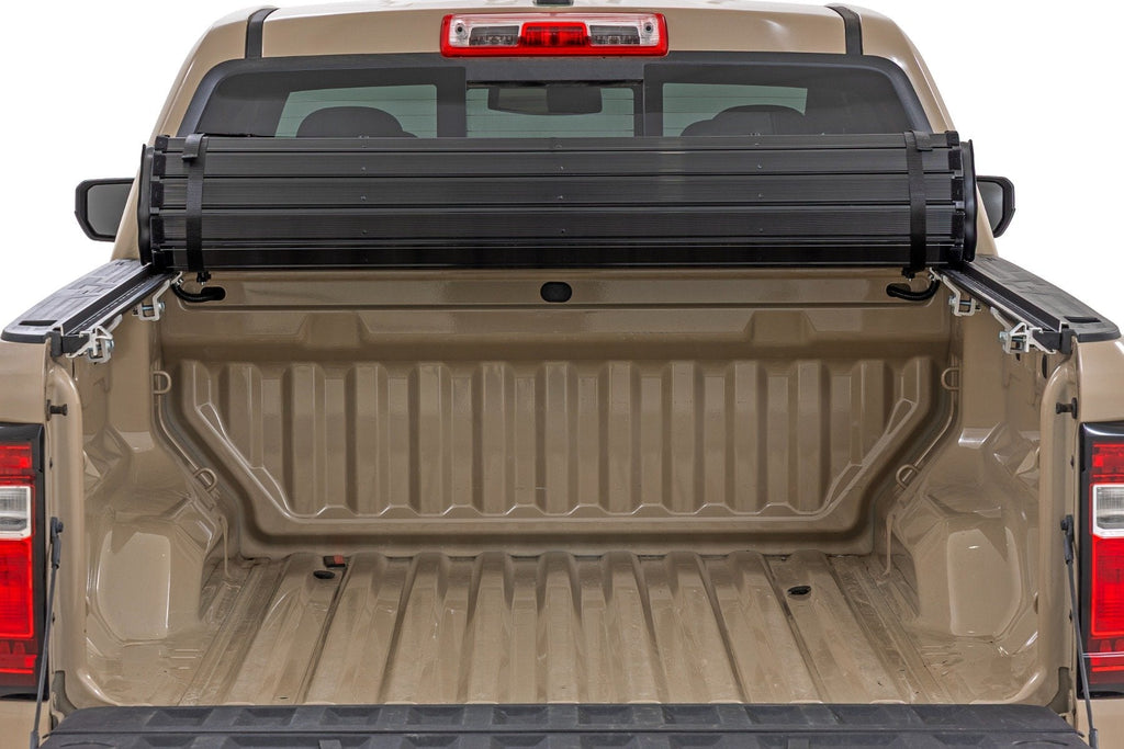 Rough Country Hard Roll Up Bed Cover 5 Bed Chevy GMC Canyon Colorado 2WD 4WD (23-26)