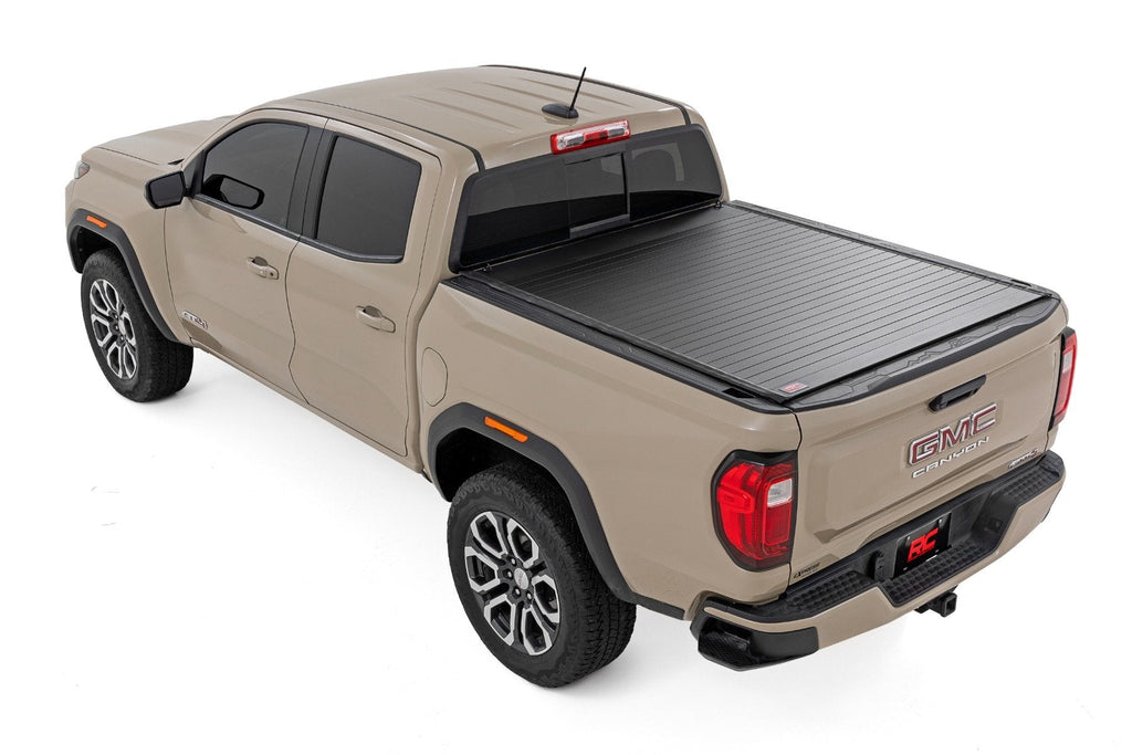 Rough Country Hard Roll Up Bed Cover 5 Bed Chevy GMC Canyon Colorado 2WD 4WD (23-26)