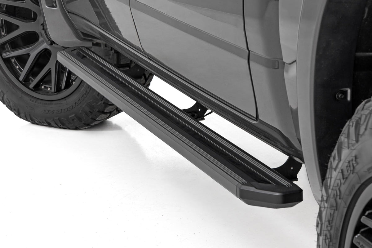 Rough Country Multi-Color LED Running Boards Crew Cab Ram 1500 (19-26) 1500 TRX (21-24)