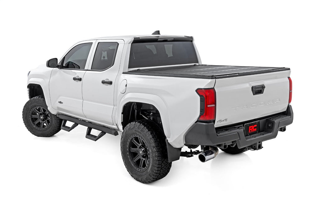 Rough Country SRX2 Adjustable Aluminum Steps Double Cab Toyota Tacoma 2WD 4WD 24-26