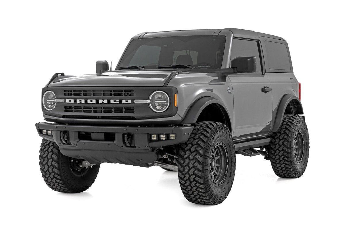 Rough Country SRL2 Adjustable Aluminum Step 2 Door Ford Bronco 2 Door 4WD 2021-2026