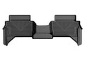 Husky Liners X-ACT Contour 2nd Row Floor Liner - Toyota Tacoma (2024-2025)