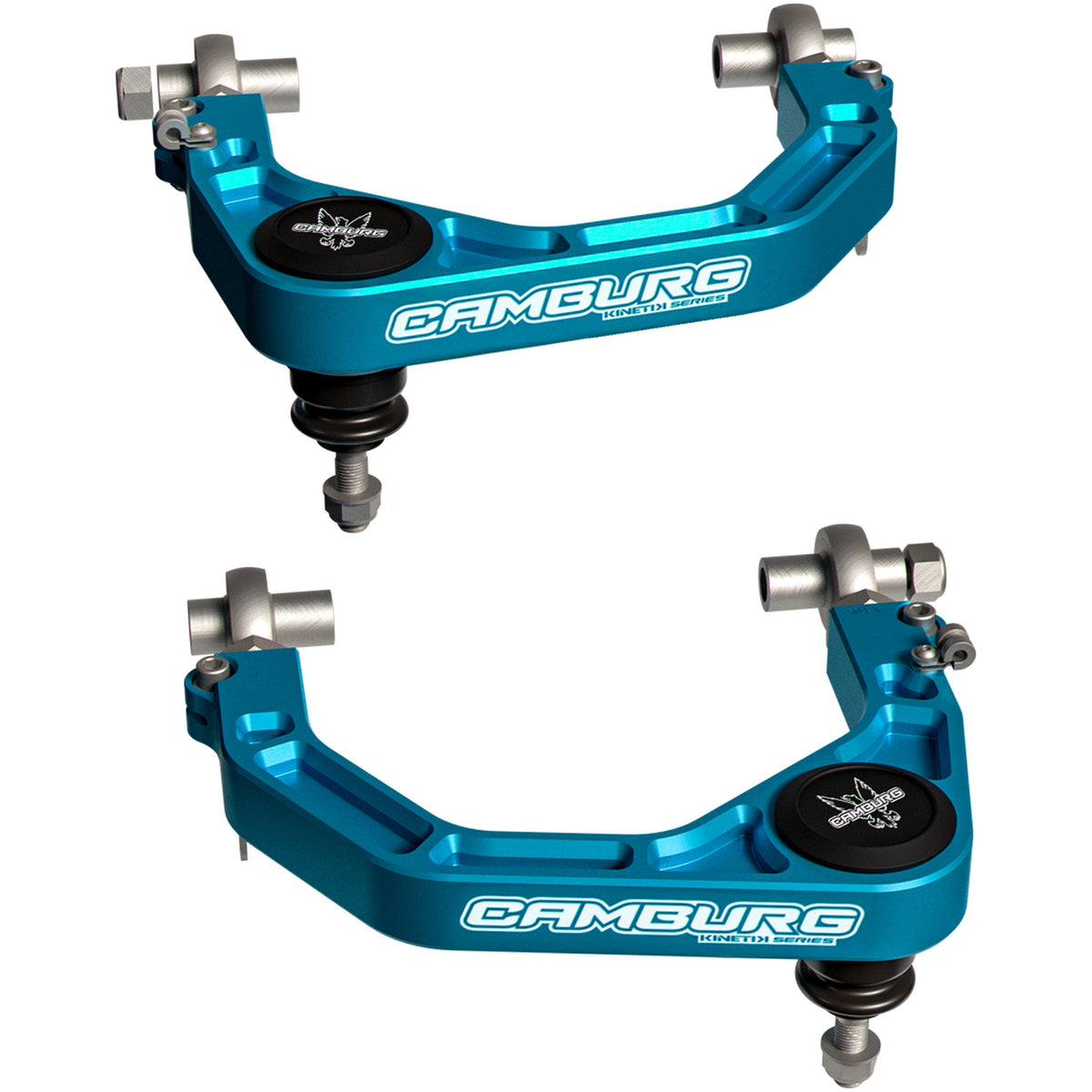 Camburg Toyota Tacoma LC250 24-25 4-Runner 2025 Landcruiser 300 22-25 Lexus LX600 22-25 GX550 24-25 KINETIK Performance Billet X-Joint XL Upper Arms (BLUE)