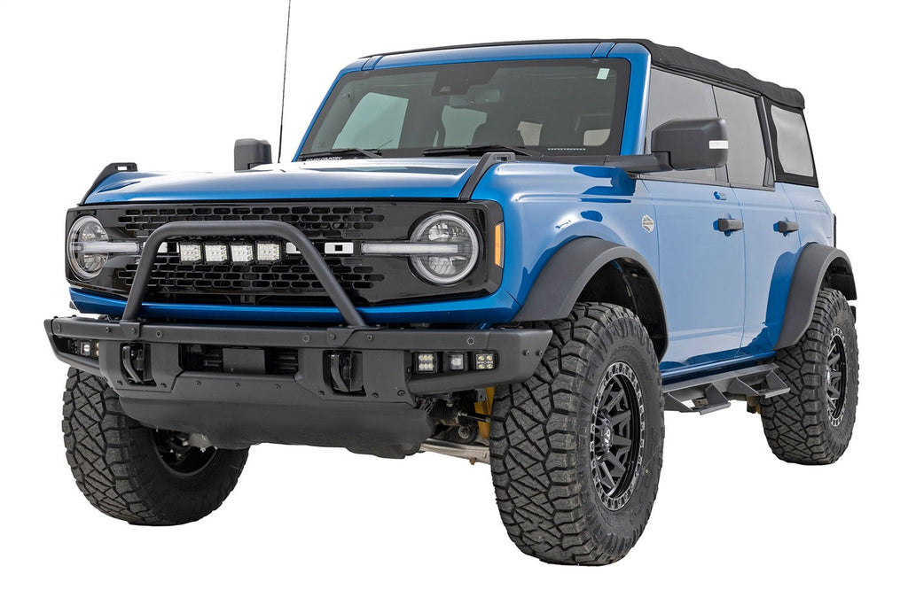 Rough Country Safari Bar 3 OSRAM (Quad) Wide OE Modular Steel Ford Bronco (21-26)