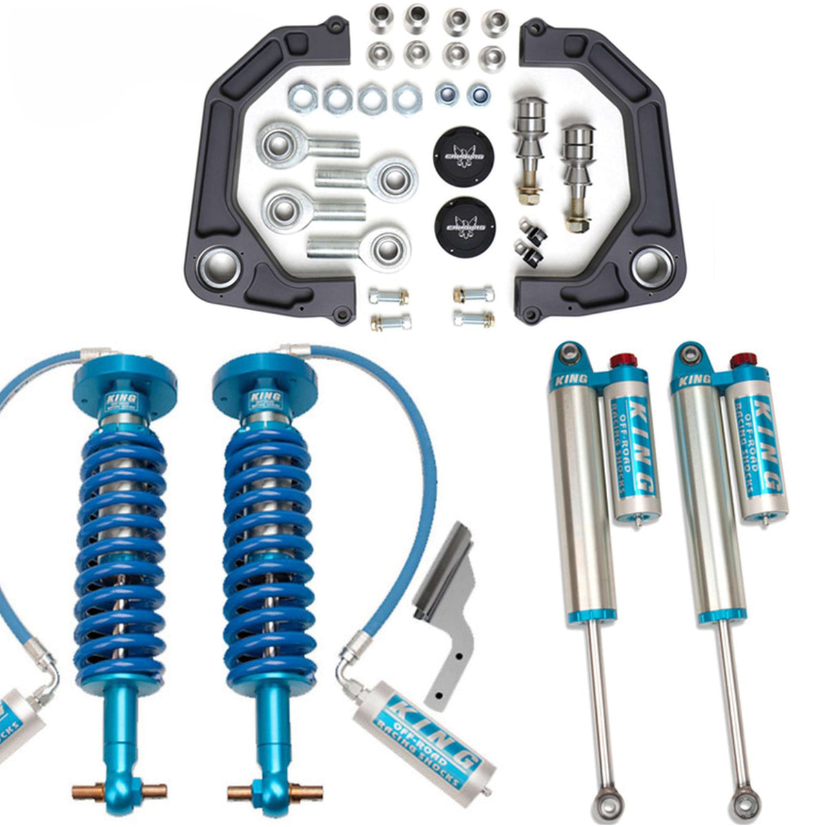 Camburg Ford F-150 4wd 15-20 King 2.5 Performance Kit w Adj (BILLET UCA)