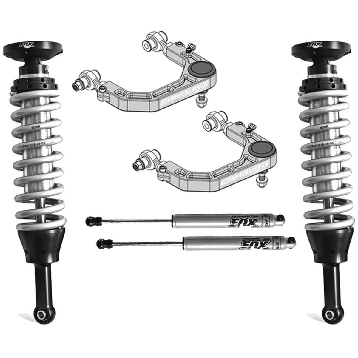Camburg Toyota 4-Runner 03-24 FJ 07-14 FOX 2.5 Performance Kit (BILLET UCA)