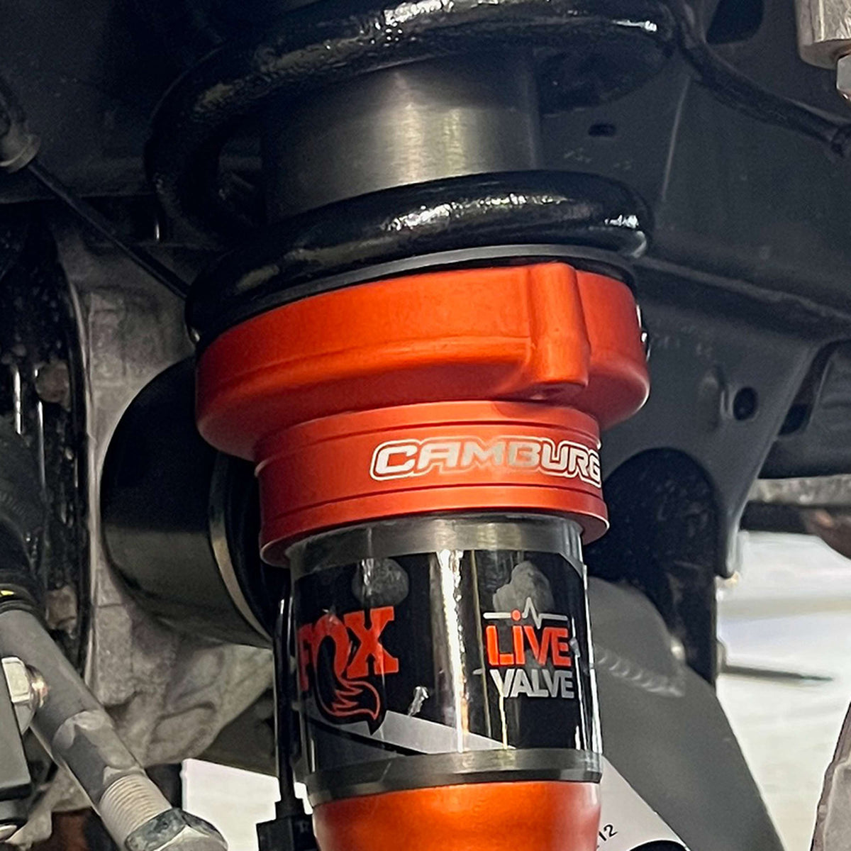 Camburg Ford F-150 Raptor 21-25 1.5 Front Coil Spring Preload Kit (ORANGE)