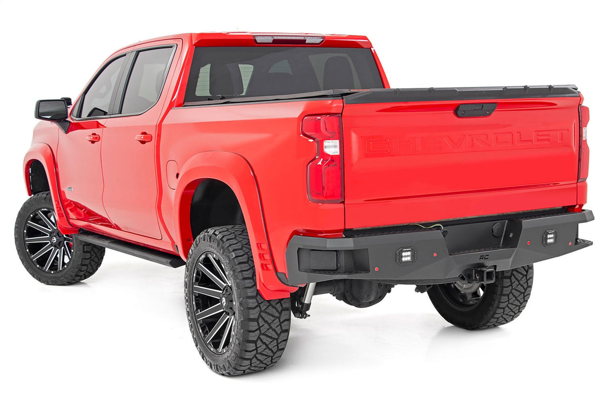 Rough Country SF1 Fender Flares GA0 Northsky Blue Chevy Silverado 1500 2WD 4WD (19-26)
